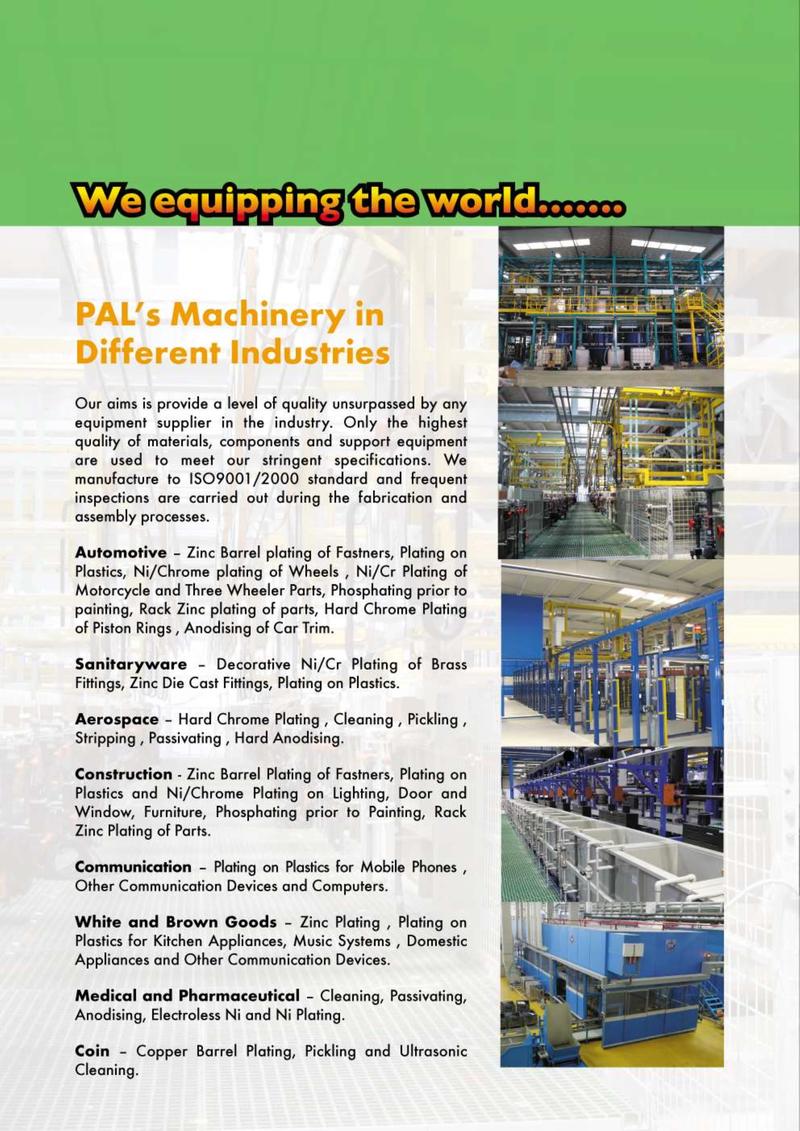 Vertical Continuous Plating Line 2D Diagram